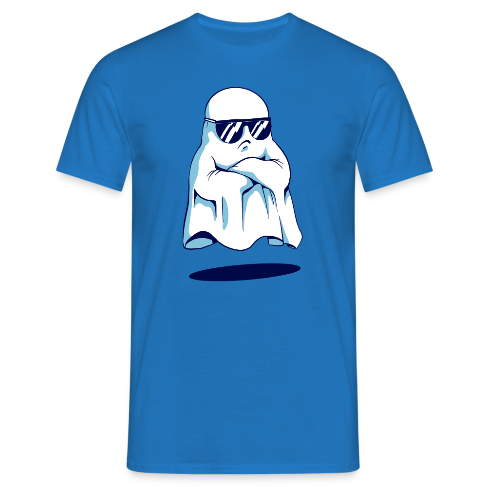 Halloween Geist  mit Sonnenbrille - Lustiges Halloween T-Shirt - Royalblau