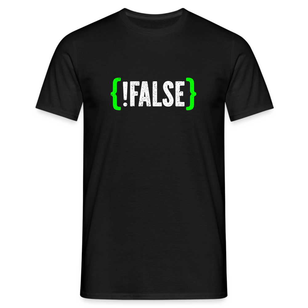 Programmierer IT'ler - false - Lustiges T-Shirt - Schwarz