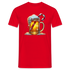 Weihnachten Bier Lustiges Weihnachts T-Shirt - Rot