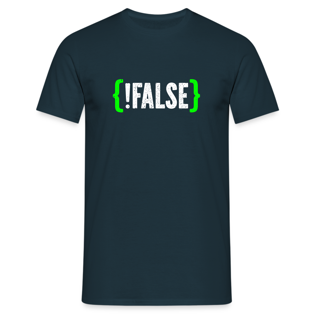 Programmierer IT'ler - false - Lustiges T-Shirt - Navy