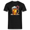 Weihnachten Bier Lustiges Weihnachts T-Shirt - Schwarz