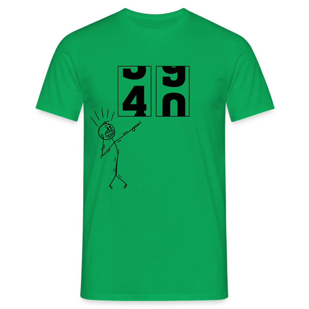 40. Geburtstag - Geburtstags Geschenk T-Shirt - Kelly Green