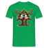 Weihnachten Witziges Rentier mit Weihnachtsbaum Lustiges Weihnachts T-Shirt - Kelly Green