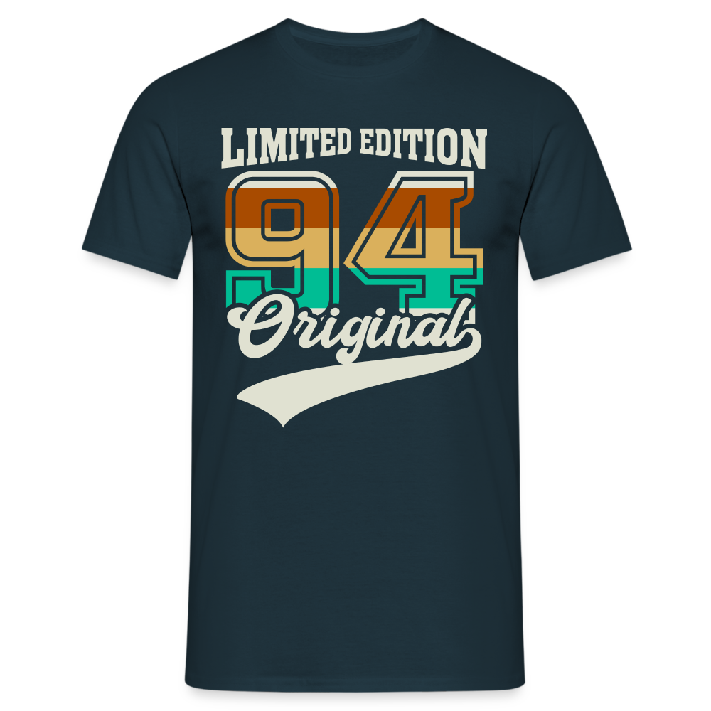 30. Geburtstag - 1994 Geboren - Retro Style - Geburtstags Geschenk T-Shirt - Navy