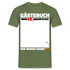 30. Geburtstag Gästebuch - WIR WAREN DABEI - Lustiges Geschenk T-Shirt - Militärgrün