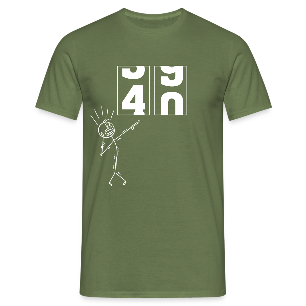 40. Geburtstag - Geburtstags Geschenk T-Shirt - Militärgrün