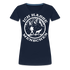 Berge Bergmenschen Wandern - Ich hasse Menschen - Frauen Premium T-Shirt - Navy