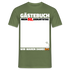 50. Geburtstag Gästebuch - WIR WAREN DABEI - Lustiges Geschenk T-Shirt - Militärgrün