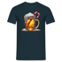 Weihnachten Bier Lustiges Weihnachts T-Shirt - Navy