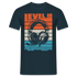 18. Geburtstag LEVEL 18 freigeschaltet Gamer Gaming Shirt - Lustiges Geschenk T-Shirt - Navy