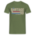 70. Geburtstag Jahrgang 1955 Vintage 55 Original Parts Retro Geschenk T-Shirt - Militärgrün