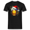 Weihnachten Bier mit Santa Weihnachtsmann Mütze Lustiges Weihnachts T-Shirt - Schwarz