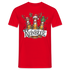 Weihnachten Witziges Rentier Bier Reinbeer Lustiges Weihnachts T-Shirt - Rot