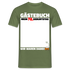 70. Geburtstag Gästebuch - WIR WAREN DABEI - Lustiges Geschenk T-Shirt - Militärgrün