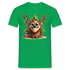 Weihnachten Süßes Rentier mit Weihnachtsbaum Lustiges Weihnachts T-Shirt - Kelly Green