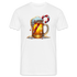 Weihnachten Bier Lustiges Weihnachts T-Shirt - Weiß