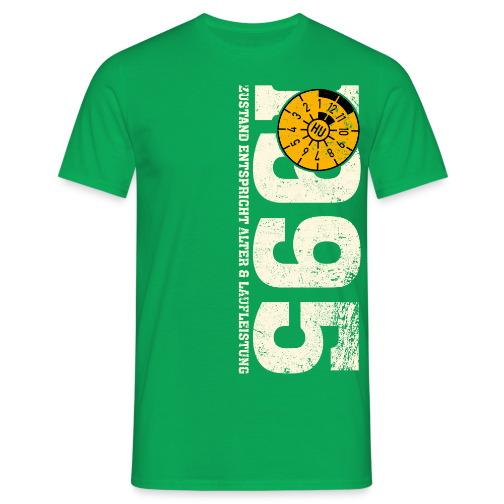 Geburtstag Jahrgang 1995 Zustand TÜV Lustiges Mechaniker Geschenk T-Shirt - Kelly Green