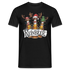 Weihnachten Witziges Rentier Bier Reinbeer Lustiges Weihnachts T-Shirt - Schwarz