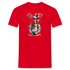 Weihnachten Rentier Bier Reinbeer Lustiges Weihnachts T-Shirt - Rot