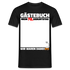 70. Geburtstag Gästebuch - WIR WAREN DABEI - Lustiges Geschenk T-Shirt - Schwarz