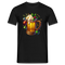 Weihnachten Bier mit Adventskugeln Lustiges Weihnachts T-Shirt - Schwarz