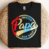 Vatertag Bester Papa der Welt - Retro Style - Vatertag Geschenk T-Shirt
