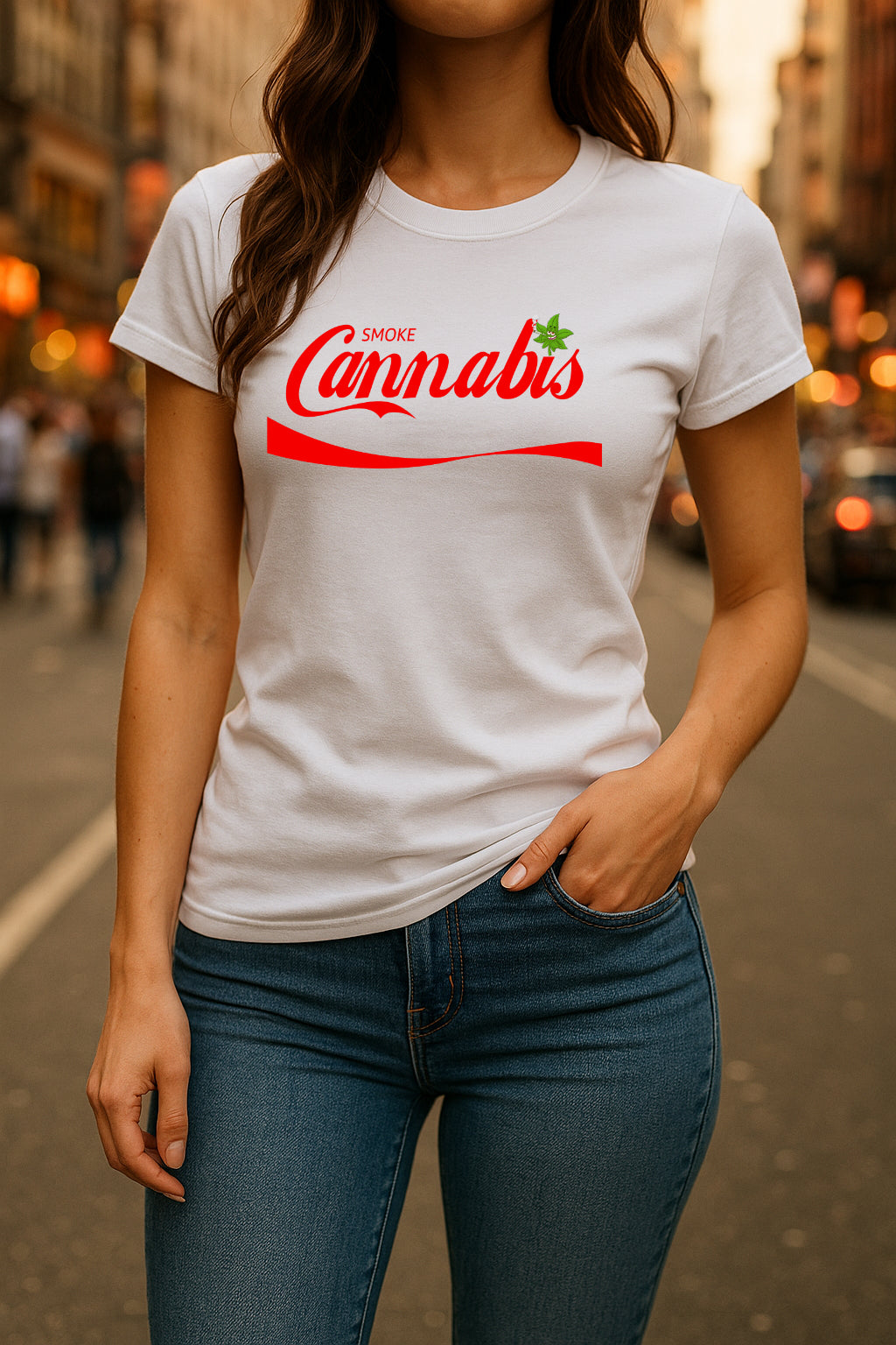 Smoke Pott 420 - Lustig T-Shirt Frauen Premium T-Shirt