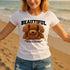 Kopfüber Teddy Bär T-Shirt – Realistisches Plüsch Design - Hang On Your Dreams - Damen Shirt