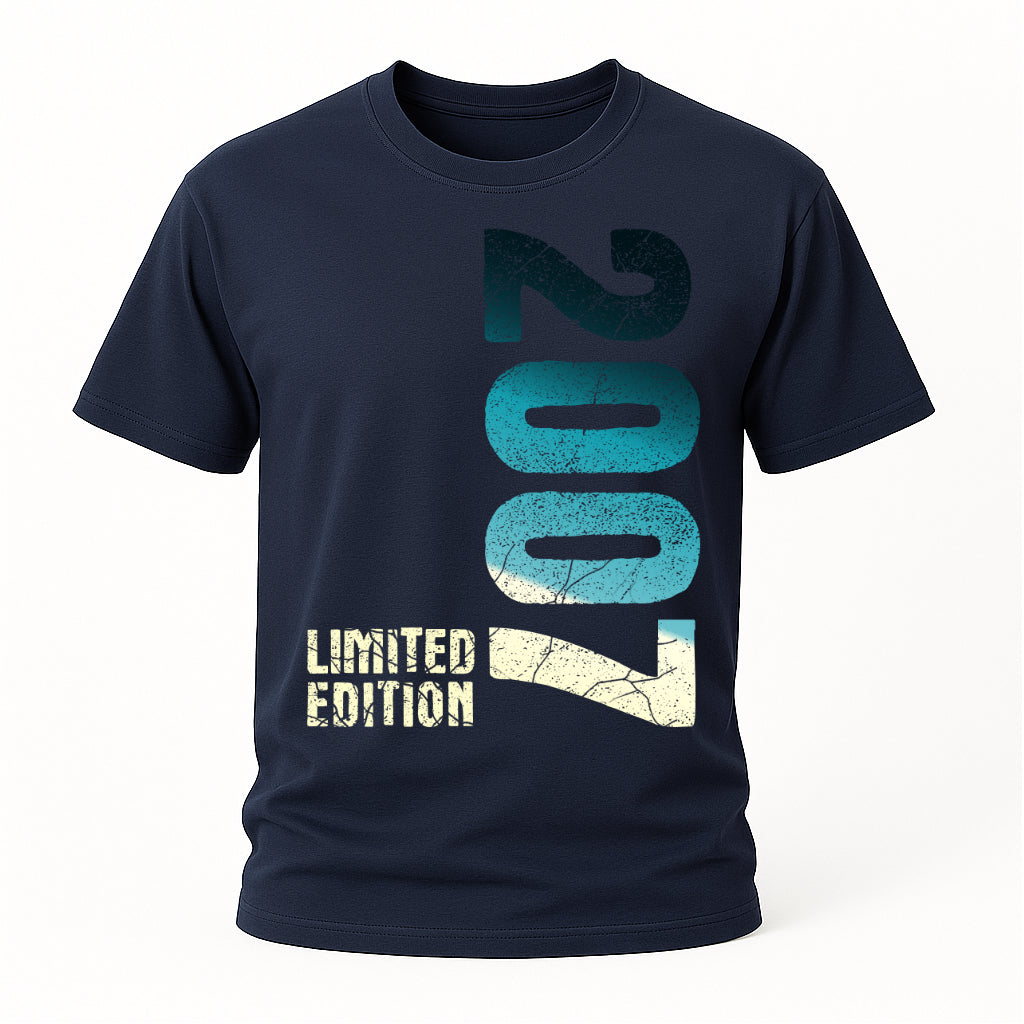 18 Geburtstag 2007 - Limited Edition - Geburtstags Geschenk T-Shirt