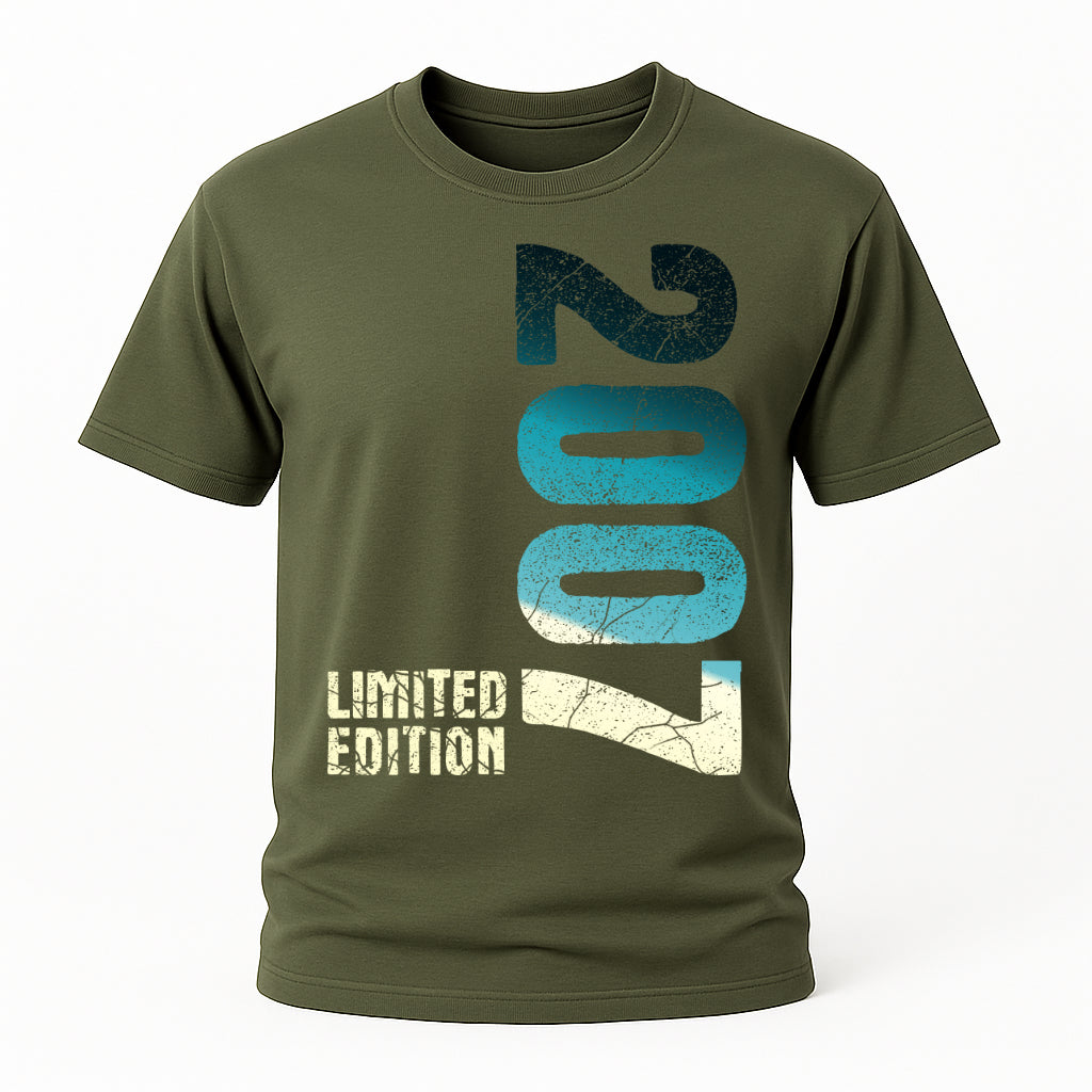 18 Geburtstag 2007 - Limited Edition - Geburtstags Geschenk T-Shirt