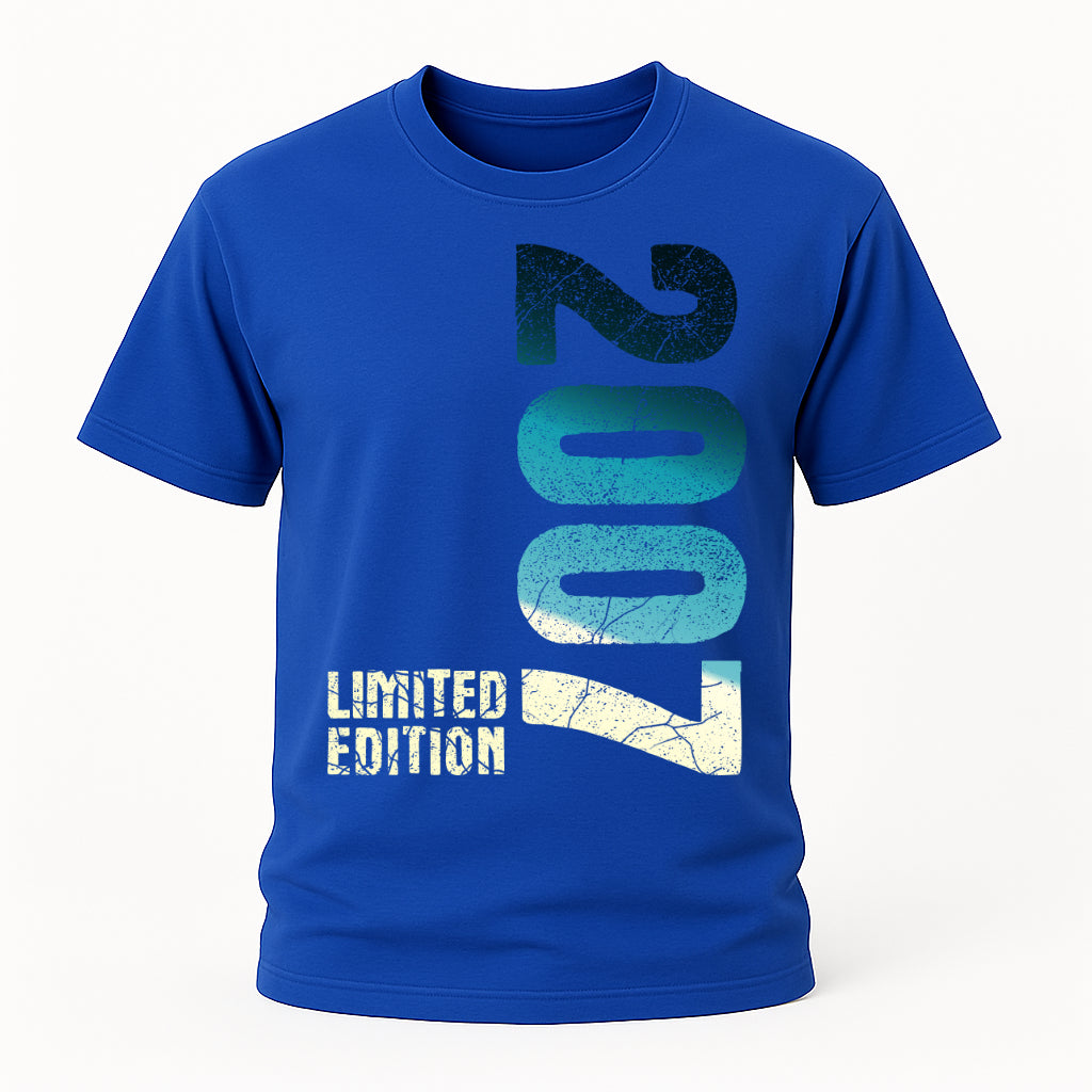 18 Geburtstag 2007 - Limited Edition - Geburtstags Geschenk T-Shirt