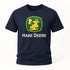 Trinkender Hirsch – Habe Deere Bier Logo Lustiges Parodie T-Shirt