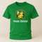 Trinkender Hirsch – Habe Deere Bier Logo Lustiges Parodie T-Shirt