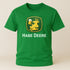 Trinkender Hirsch – Habe Deere Bier Logo Lustiges Parodie T-Shirt