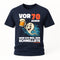 Lustiges 70. Geburtstag Shirt – „Vor 70 Jahren war ich mal der Schnellste“ Fun T-Shirt mit Bier Spermien Motiv – Herren Geburtstag Geschenk