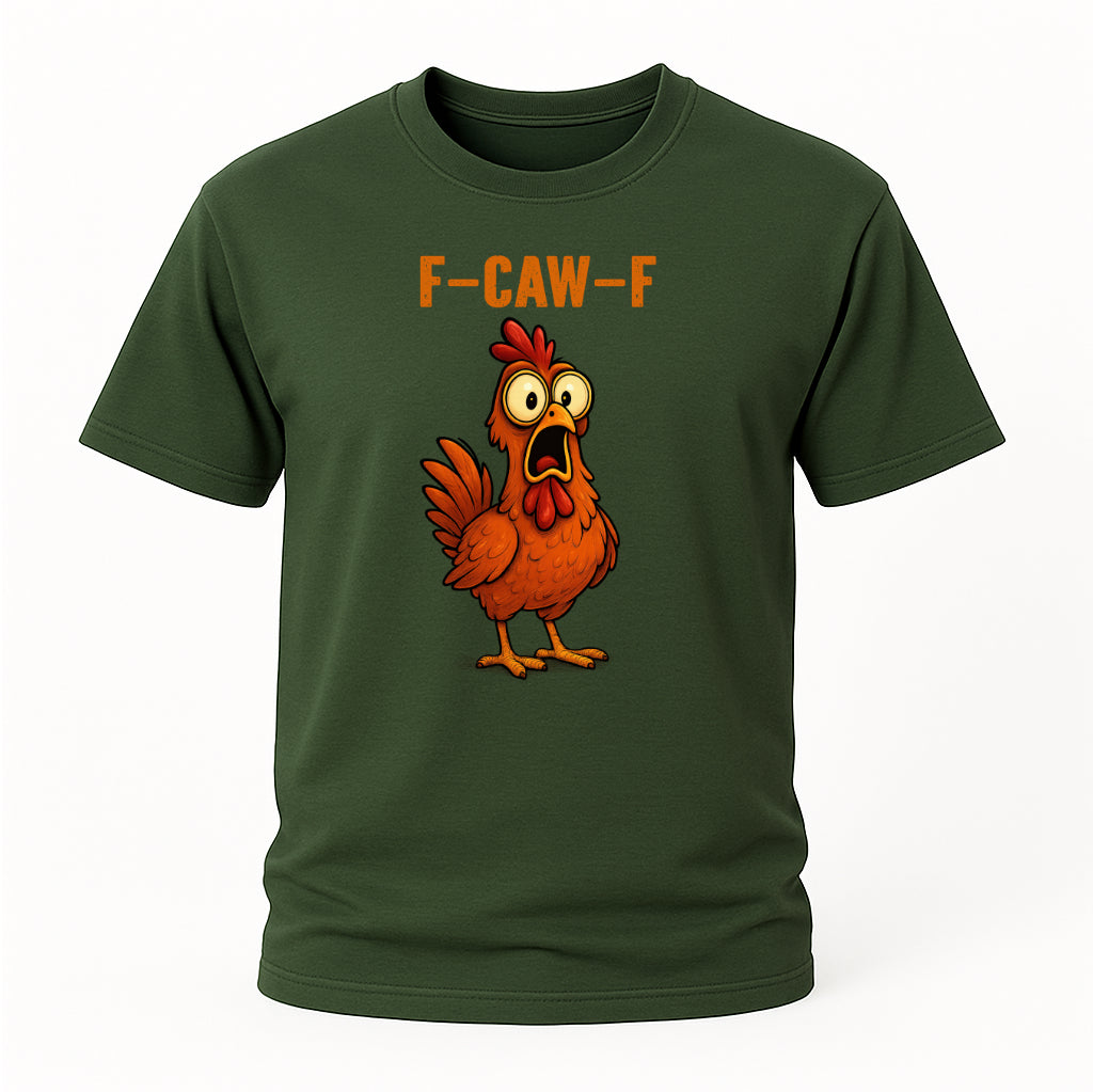 F-CAW-F Huhn Shirt – Lustiges Hähnchen T-Shirt | Fun Shirt mit Huhn