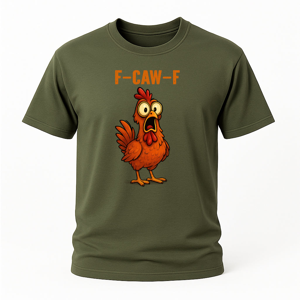F-CAW-F Huhn Shirt – Lustiges Hähnchen T-Shirt | Fun Shirt mit Huhn