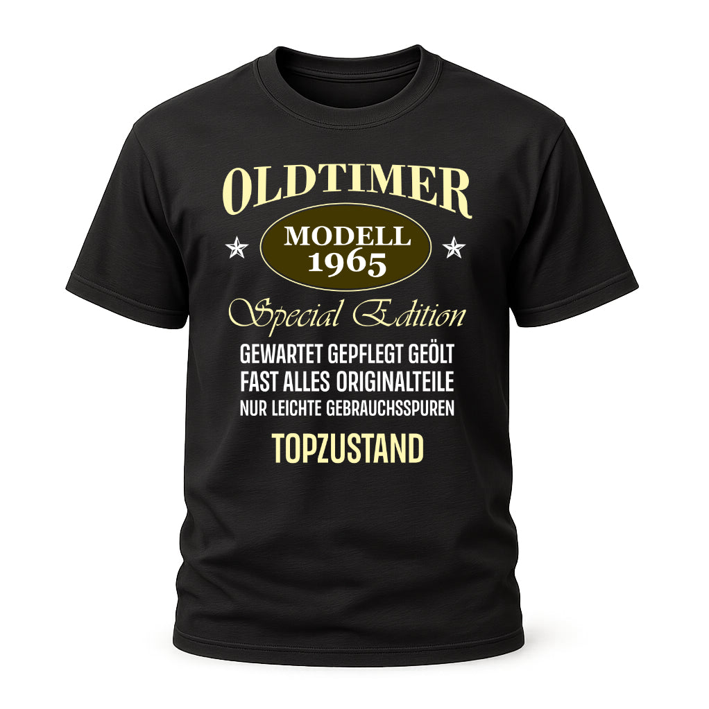 60 Geburtstag Oldtimer Modell 1965 Special Edition Lustiges Geschenk T-Shirt