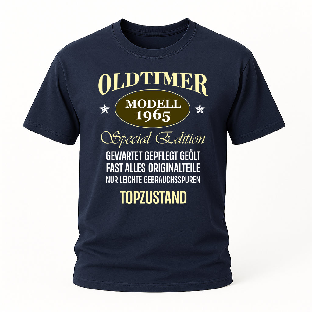60 Geburtstag Oldtimer Modell 1965 Special Edition Lustiges Geschenk T-Shirt