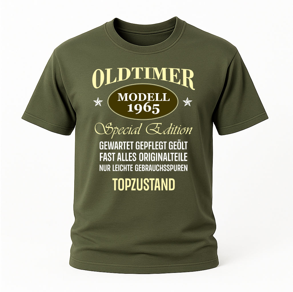 60 Geburtstag Oldtimer Modell 1965 Special Edition Lustiges Geschenk T-Shirt