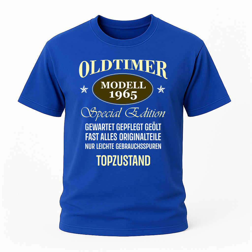 60 Geburtstag Oldtimer Modell 1965 Special Edition Lustiges Geschenk T-Shirt