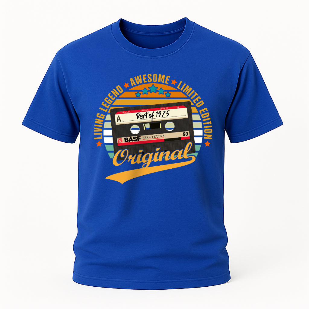 40. Geburtstag Best Of 1985 Original Limited Edition Retro Kassette Geschenk T-Shirt