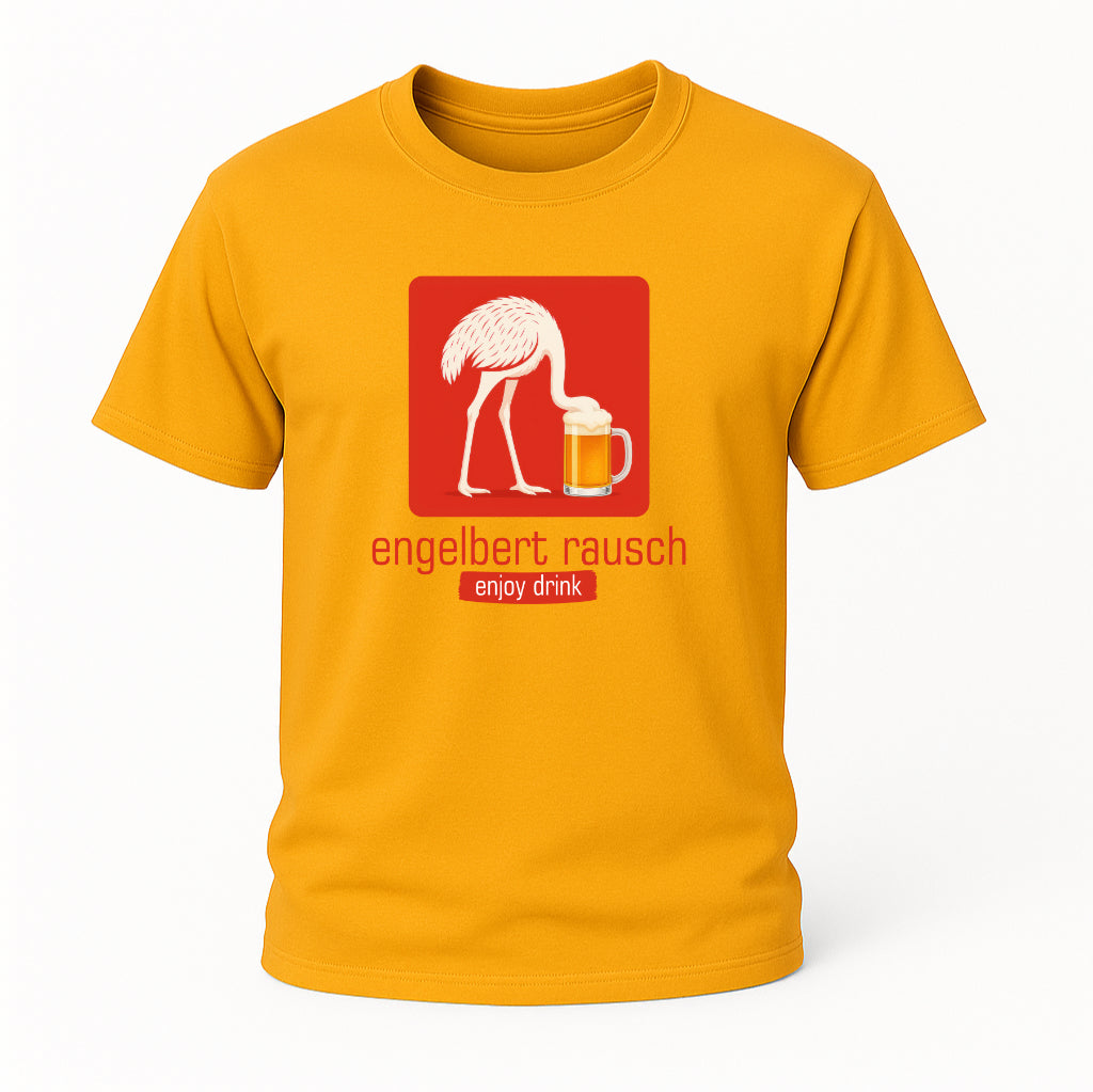 Engelbert Rausch - Lustiger Strauss - Lustiges Bier Geschenk T-Shirt