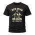 Wandern Berge Shirt - Bergmensch - WLAN In Den Bergen Am Stärksten - Lustiges T-Shirt