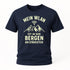 Wandern Berge Shirt - Bergmensch - WLAN In Den Bergen Am Stärksten - Lustiges T-Shirt