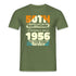 70. Geburtstag Awesome Since 1956 Geschenk T-Shirt