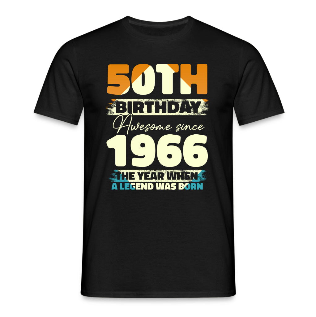 60. Geburtstag Awesome Since 1966 Geschenk T-Shirt