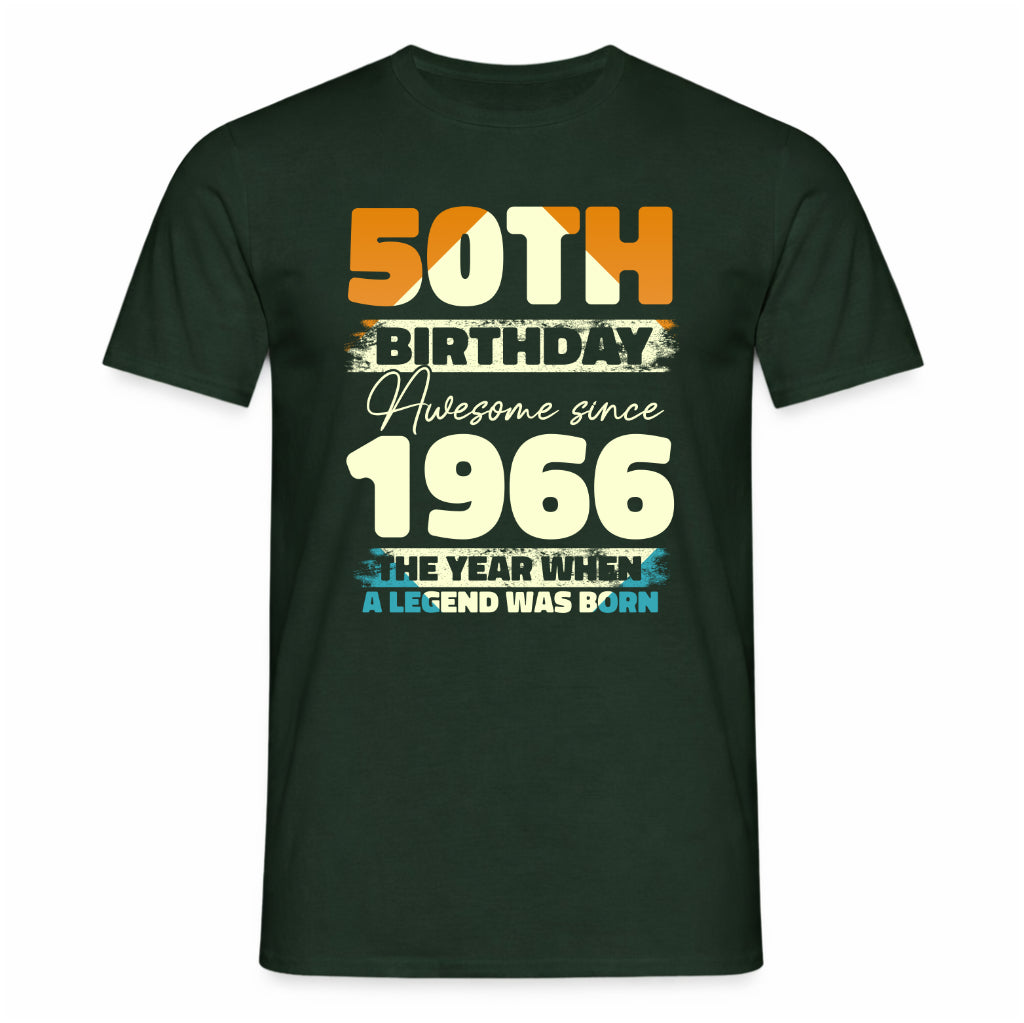 60. Geburtstag Awesome Since 1966 Geschenk T-Shirt