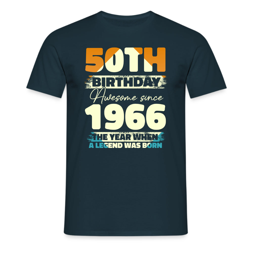 60. Geburtstag Awesome Since 1966 Geschenk T-Shirt