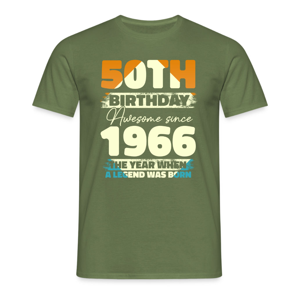 60. Geburtstag Awesome Since 1966 Geschenk T-Shirt